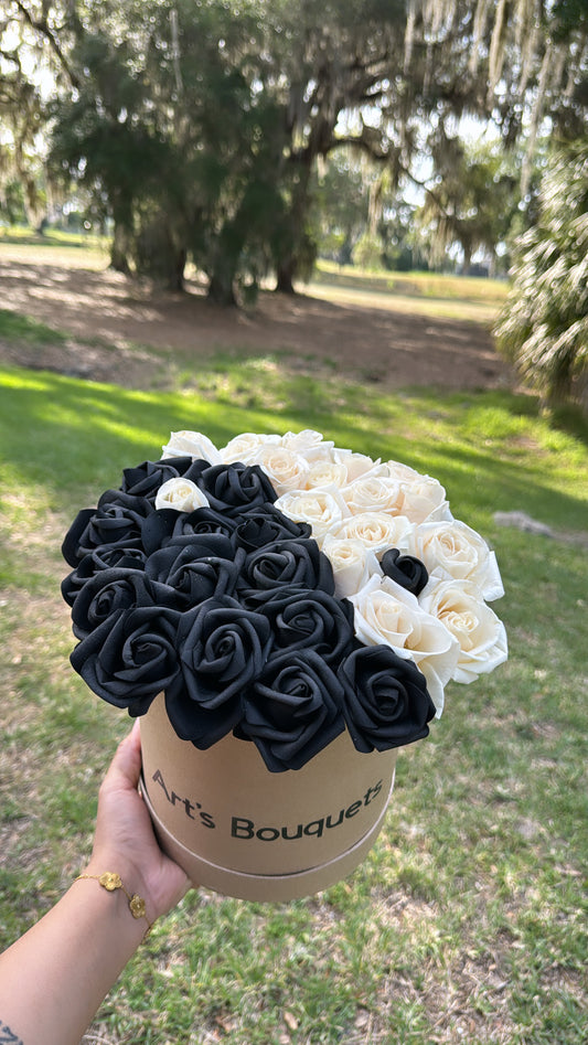 Yin & yang bouquet